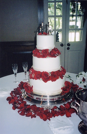 The Wedding Cake :: My brothers wedding :: Jefferson Island, LA
