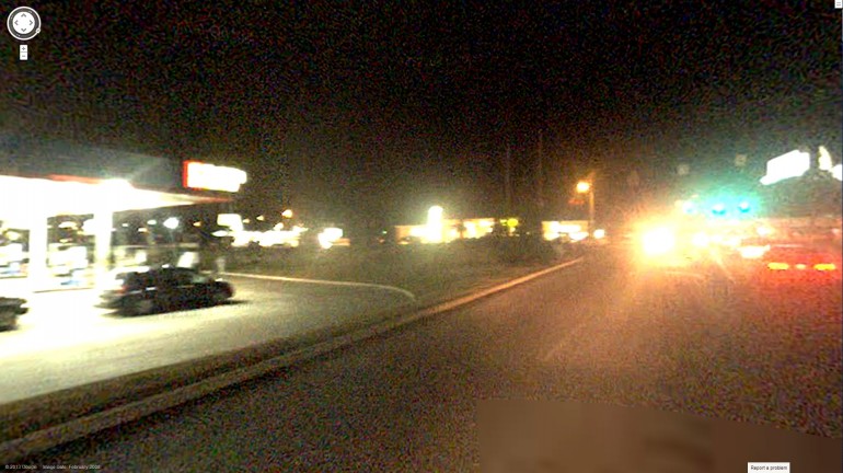 Google Street View At Night